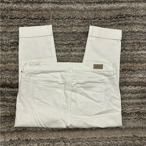 Liverpool The Crop Jeans Sz 16W NWT | Liverpool Cropped White Jeans | Liverpool* - Picture 2 of 16